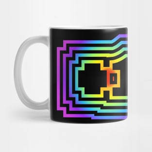 Plus 1 block rainbow Mug